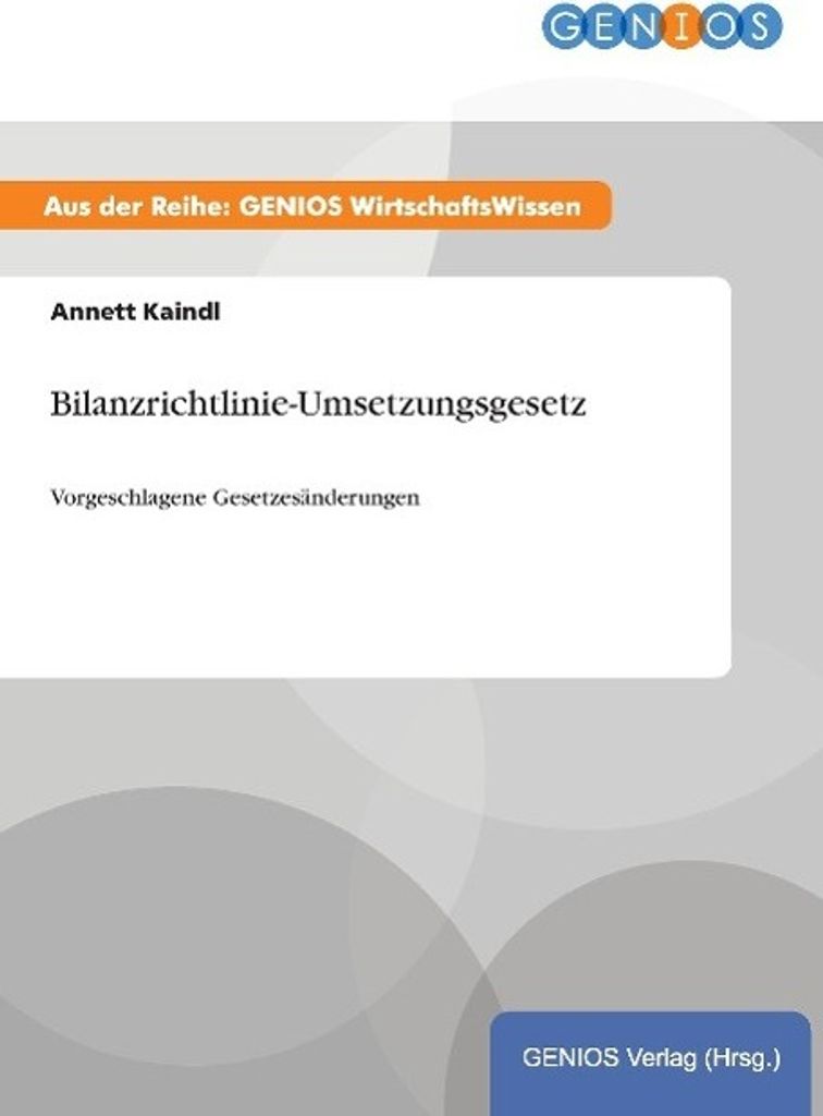 Bilanzrichtlinie-Umsetzungsgesetz