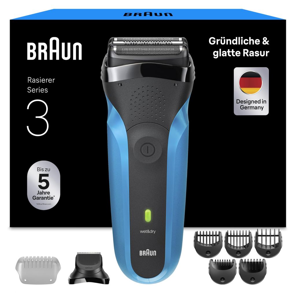 Braun Scheerapparaat Serie 3, model 310BT Productafbeelding 