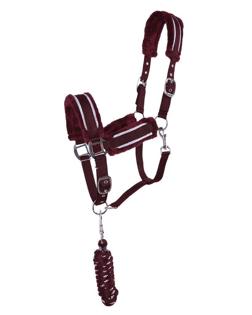 Halfter-Set Dolci Bordeaux/Silber Full