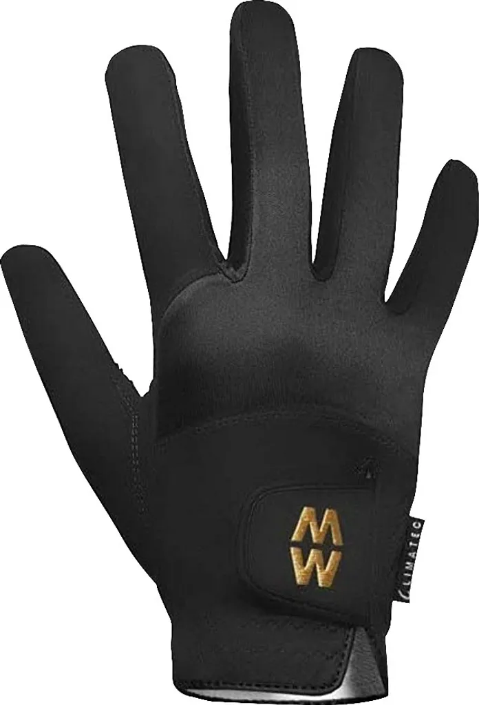 Gants de sport Climatec MacWet Noir 7,5cm - Protection Thermique et Grip