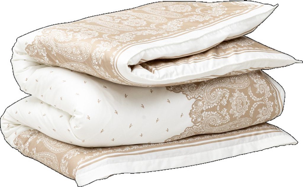 GANT Bandana Paisley Bettdeckenbezug einzeln Farbe Dry Sand Größe 135x200cm