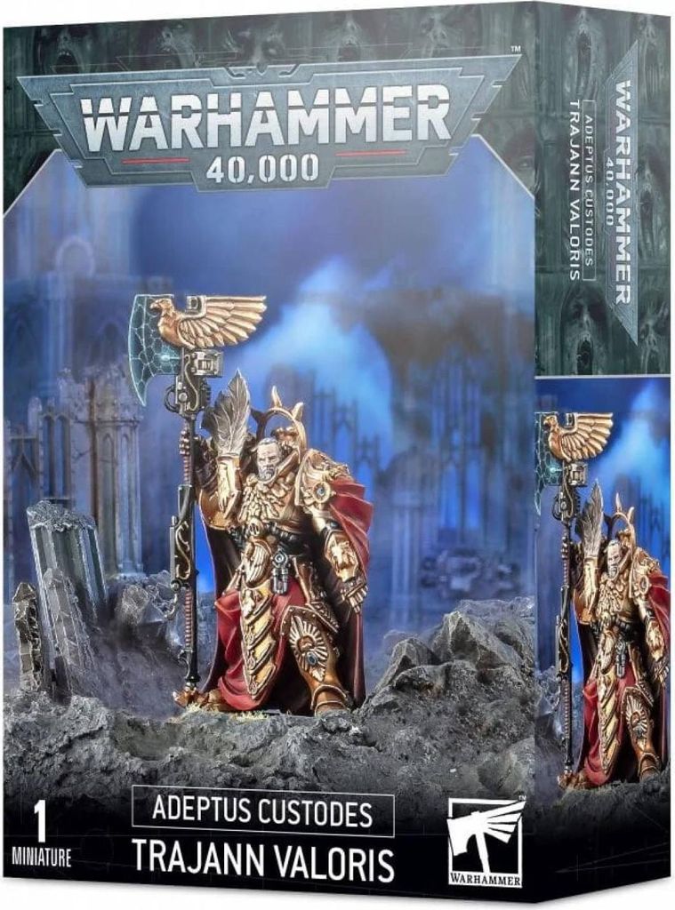 Warhammer 40.000  Adeptus Custodes Captain-General Trajann Produktbild 