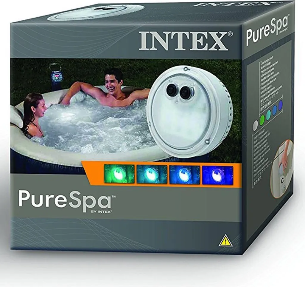 Luce Ambientale LED Intex 28503 per PureSpa | Design e Colori - 29