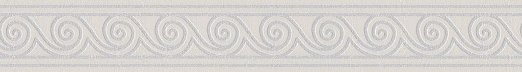 A.S. Creation | Only Borders 11 | 384010 | Vliesbordüre | Streifentapete | 5.00 x 0.08 m | Grau | Wohnzimmer | Flur | Büro | Küche | Wohnräume