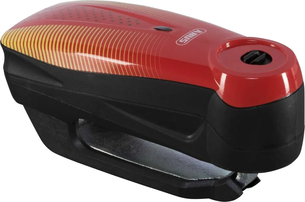ABUS Detecto 7000 RS 1 Sonic Red - Bloque-disque Alarme pour Moto