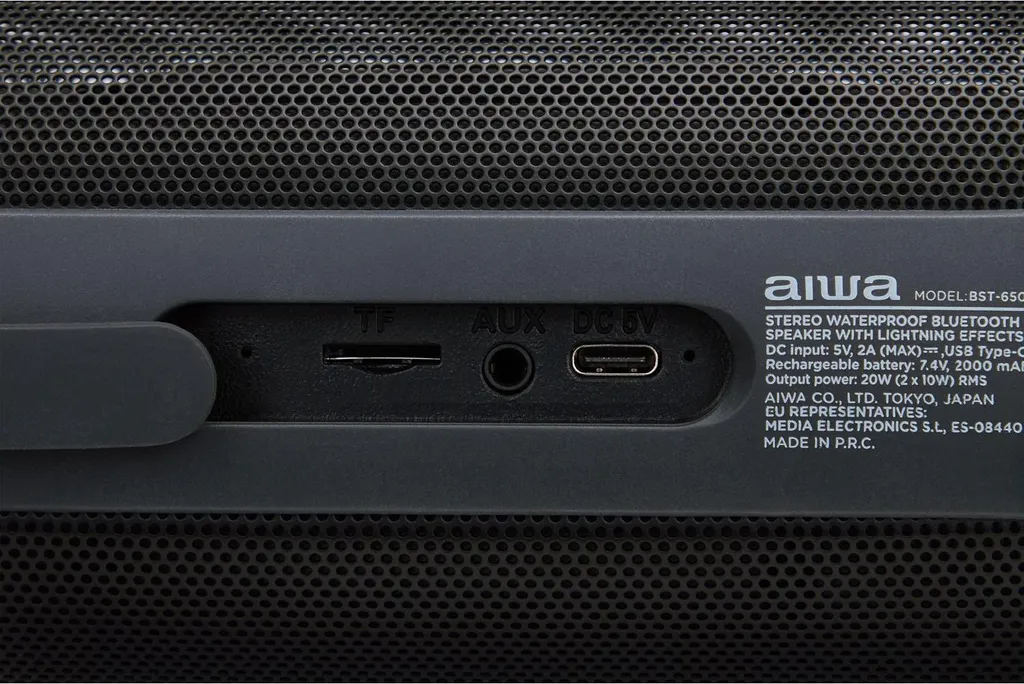Enceinte Bluetooth 20W RMS pour soirées et extérieur - Puissance sonore pro - 4