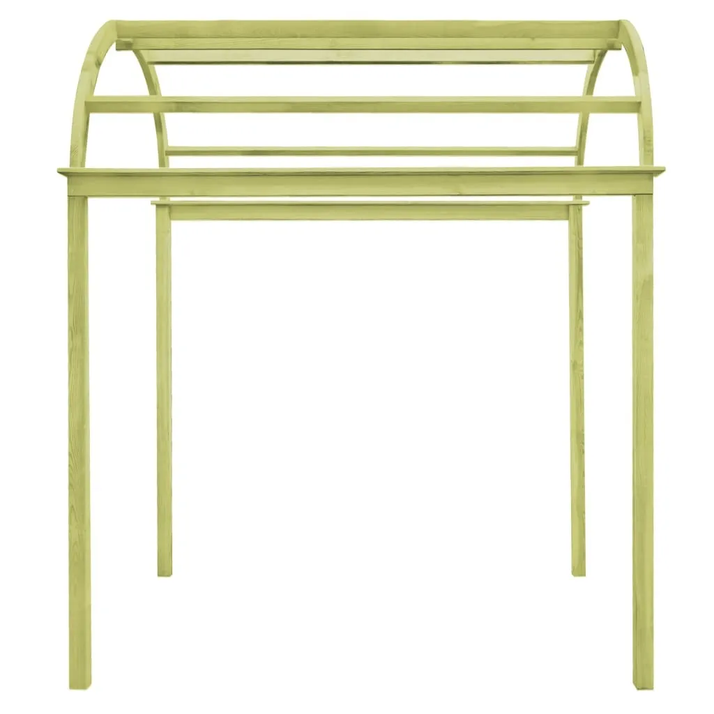 Arc de jardin en pin traité contre la moisissure 125x150x235 cm vidaXL