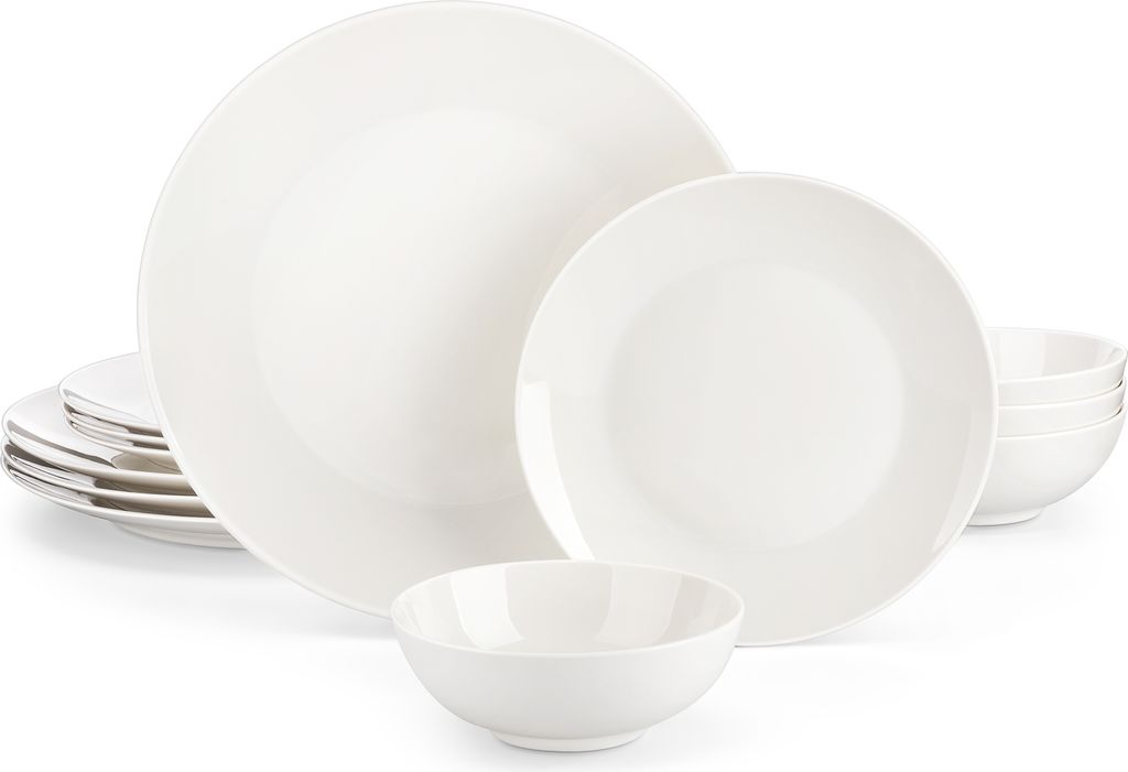 MALACASA Service combiné (12 pièces), Service de table en Image du produit 