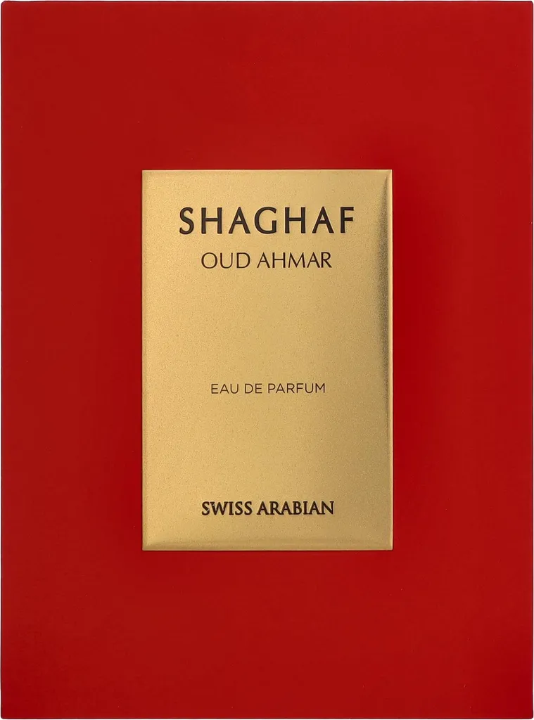 Shaghaf Oud Ahmar Eau de Parfum 75ml - Le Parfum Idéal pour Soirées et Fêtes