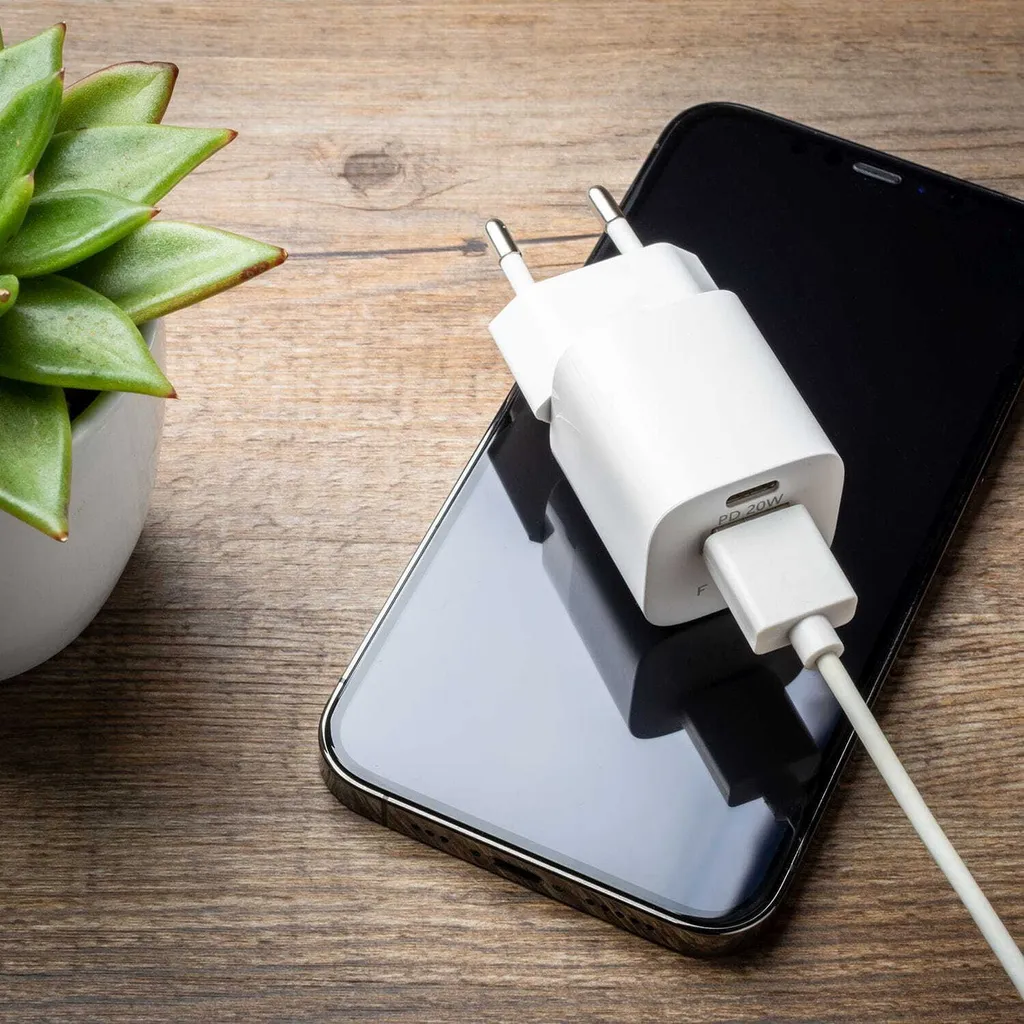 Chargeur de Voyage USB-C 20W Compact pour Smartphone - FIXED Mini Blanc