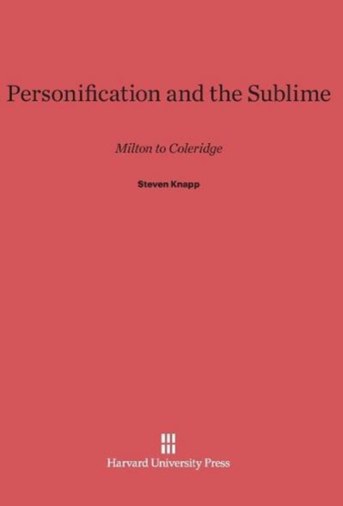 Personification and the Sublime