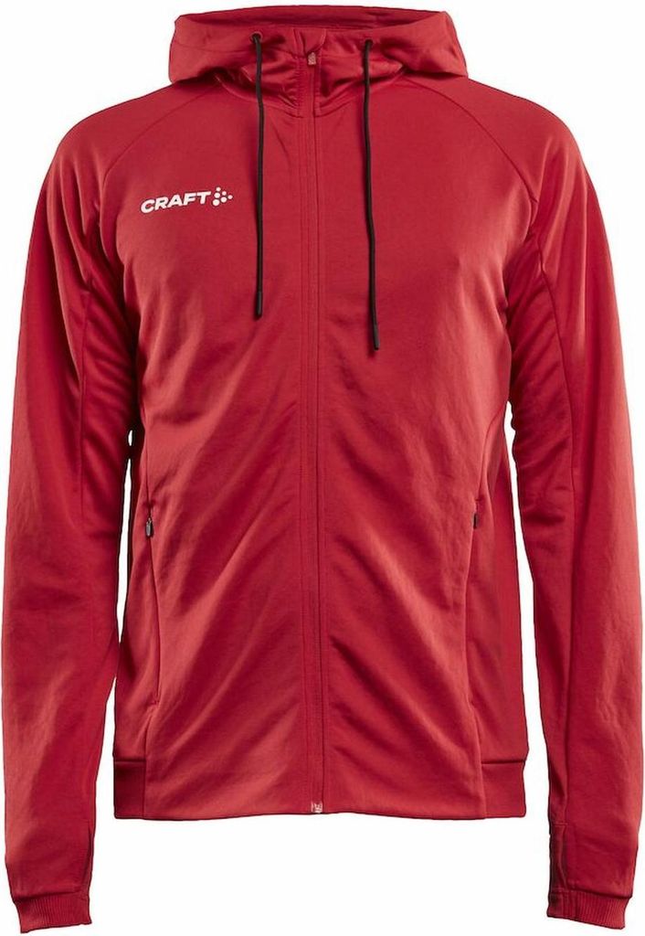 Craft Evolve Kapuzenjacke Herren - Rot | Größe: 3XL