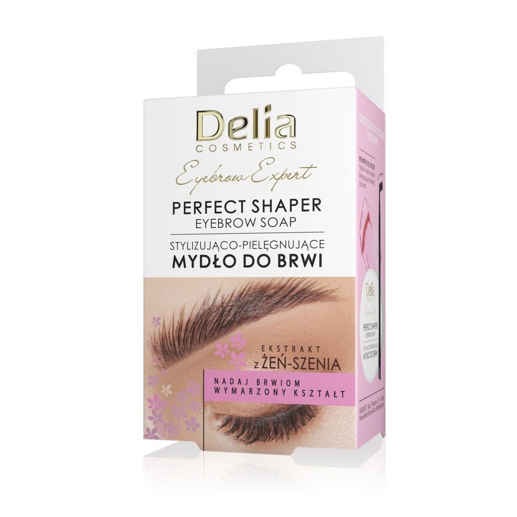 Delia Cosmetics Eyebrow Expert Styling Soap with Ginseng Extract 10ml - Set