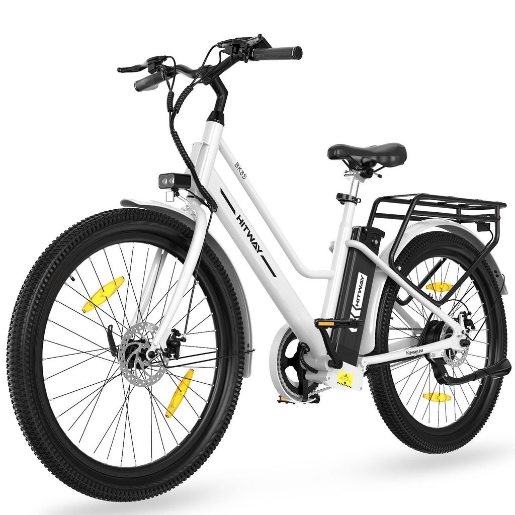 HITWAY E Bike Damen Herren 27,5 Zoll Elektrofahrräder Pedelec Citybike mit 250W Motor 36V 13AH Lithium-Ionen-Akku E-Fahrra