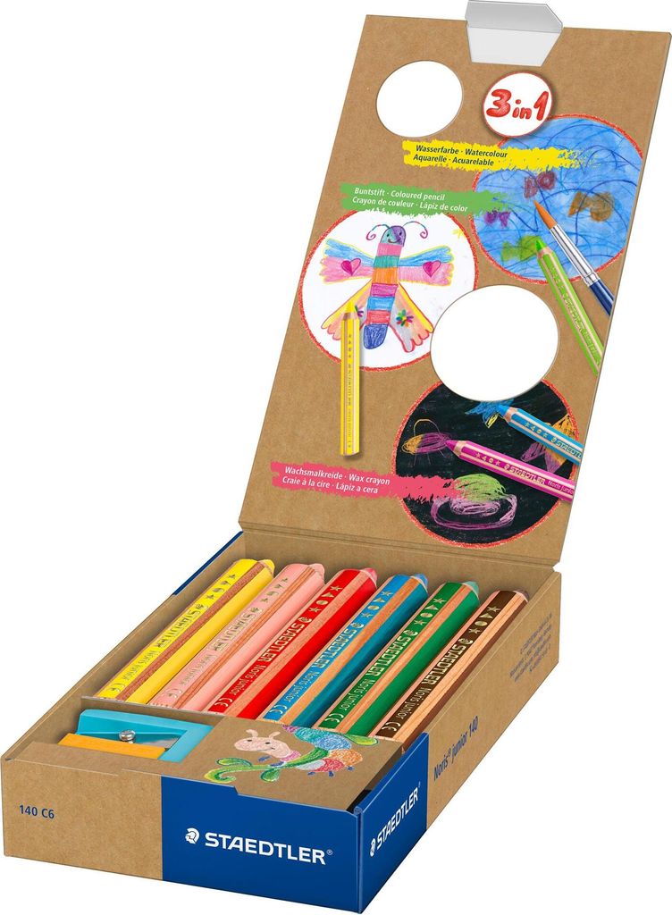STAEDTLER Buntstift Noris junio 6ST Produktbild 17