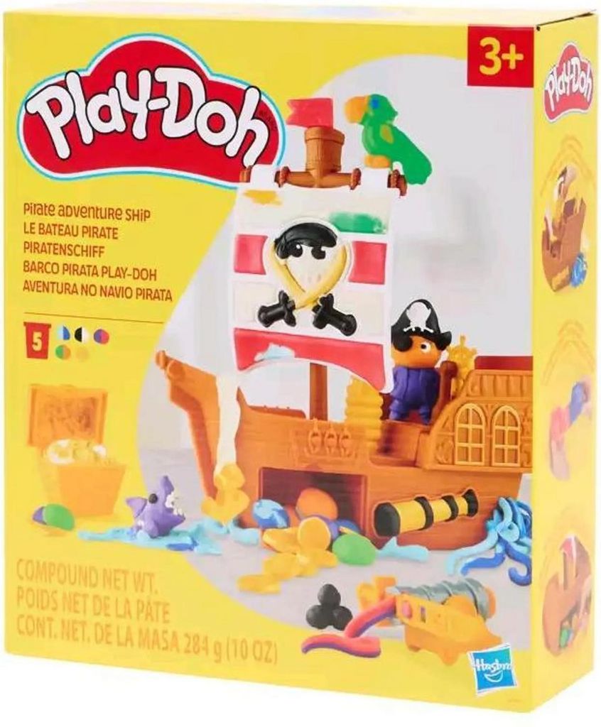 Hasbro Play-Doh Abenteuer Piratenschiff Erlebnisschiff Set F3613