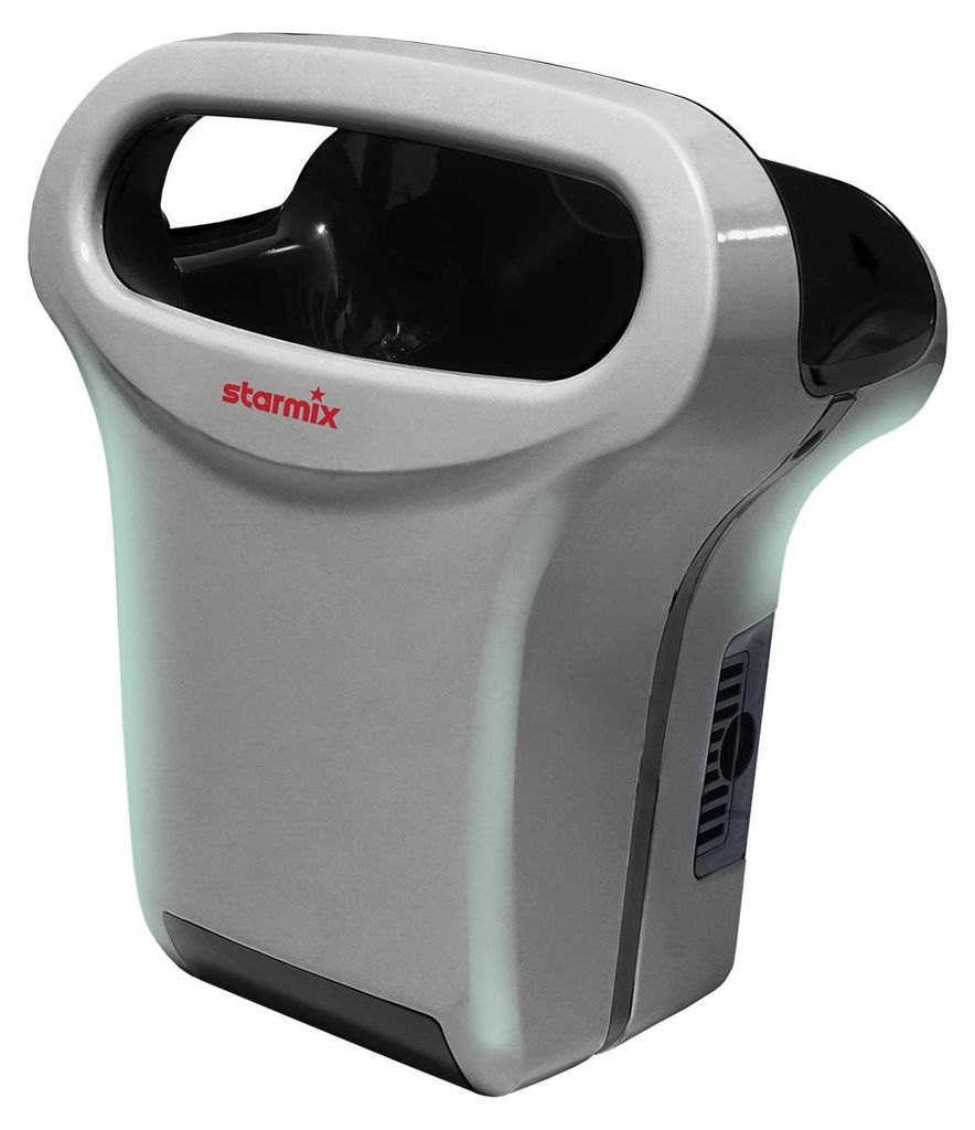 starmix XT 4000 Silber Händetrockner 800 W, 10–15 s, Kupferfilter,vandalensicher