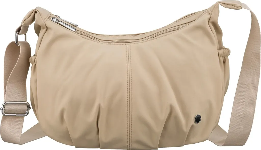 Sac à bandoulière Peterson Twufaw beige femme : léger et compact urbain