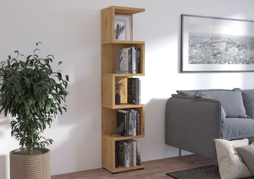 Bücherregal MORE 1 Standregal Regal Eiche Artisan
