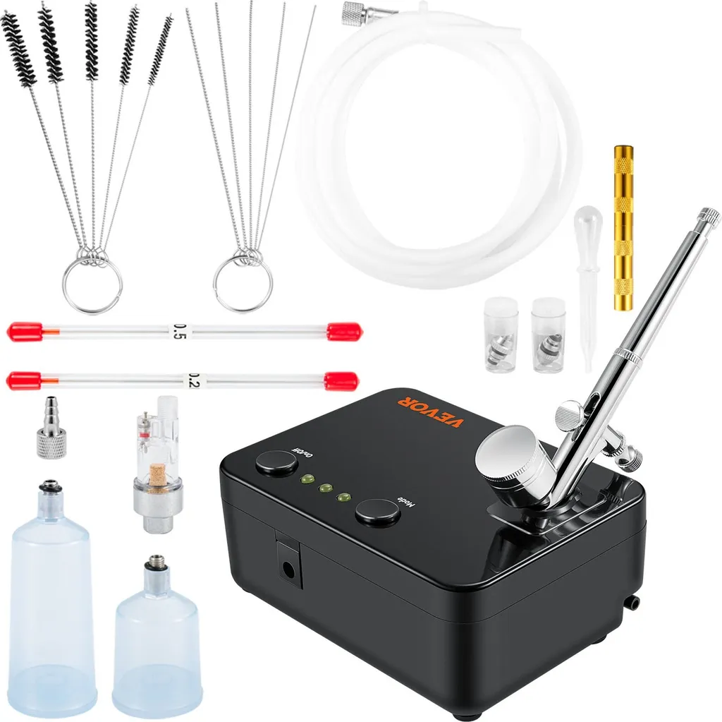 Offerta Set Aerografo Completo con Compressore - 30 PSI Tuttofare