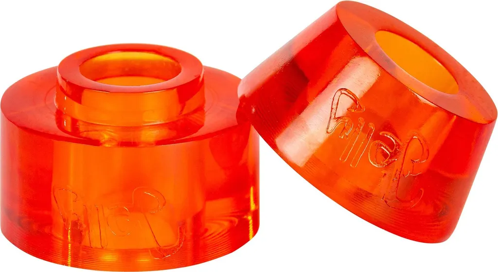 Cushions Chaya Jelly Orange 12x12mm 90A : Finissez-en avec le Flou (4u)
