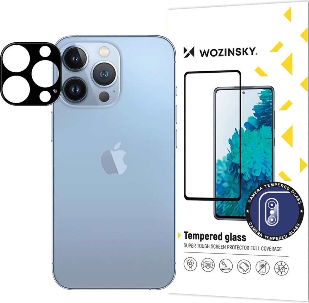 Wozinsky Vetro Temperato 9H per Fotocamera iPhone 16 Pro - Immagine del prodotto 
