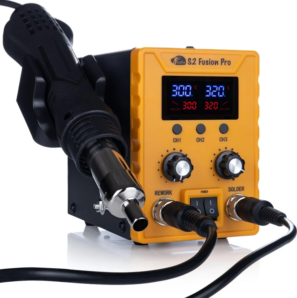 Kit de Soudage Complet Rosfix S2 pour Réparation Électronique et CMS - 19