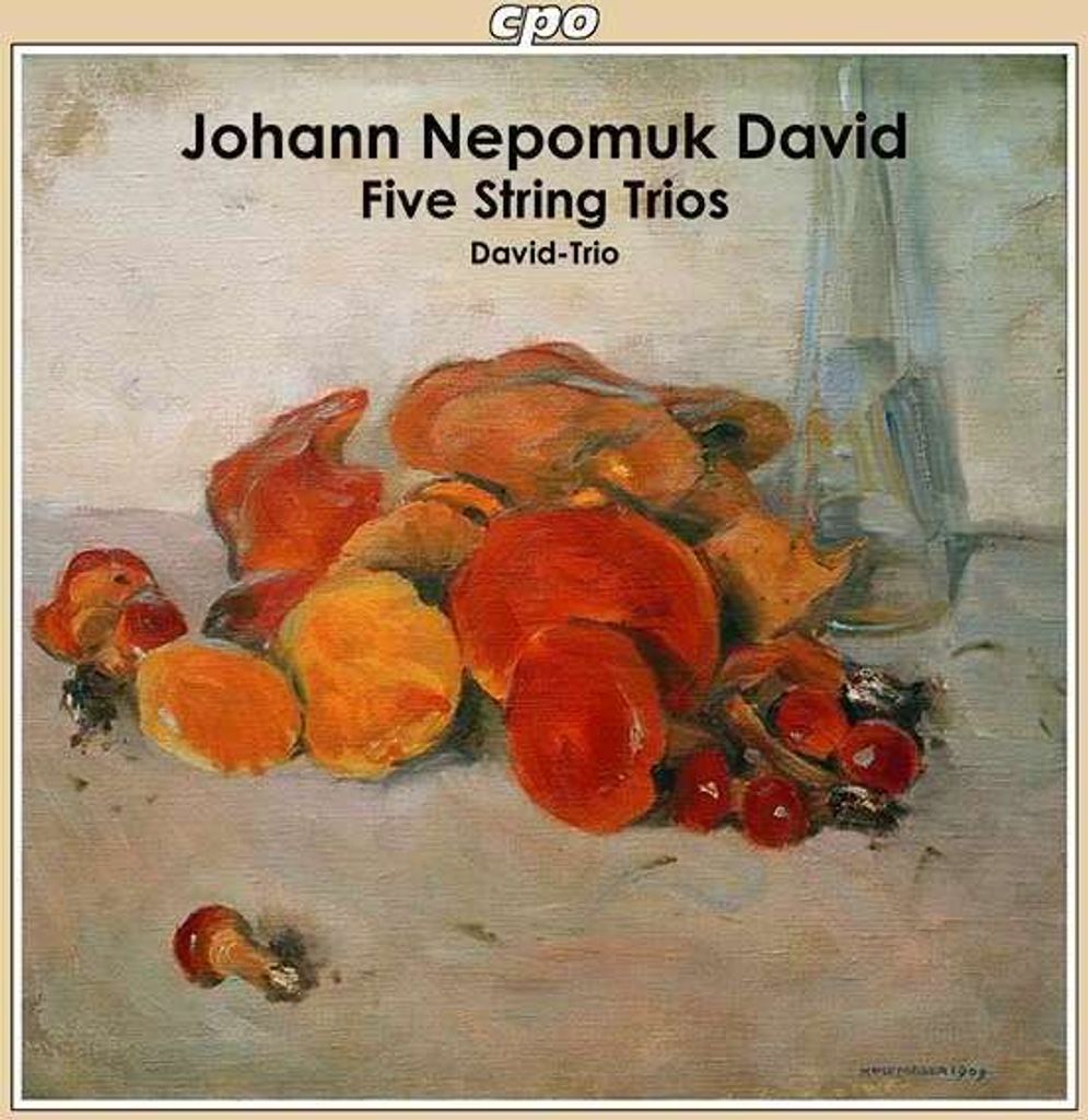 Johann Nepomuk David (1895-1977): Streichtrios op.33 Nr.1-4 - - (CD / S)