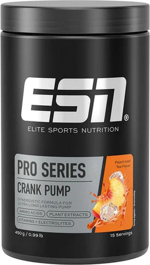 ESN Crank Pump Pro 450g Pfirsich Eistee