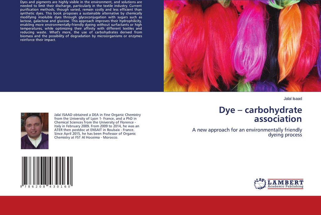 Dye - carbohydrate association