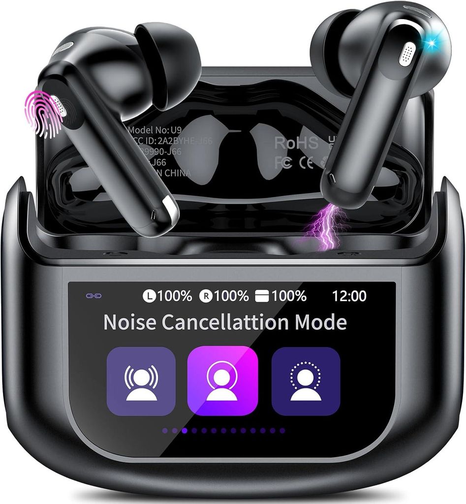 In Ear Kopfhörer Kabellos Bluetooth 5.4 mit ANC+ENC Noise Produktbild 
