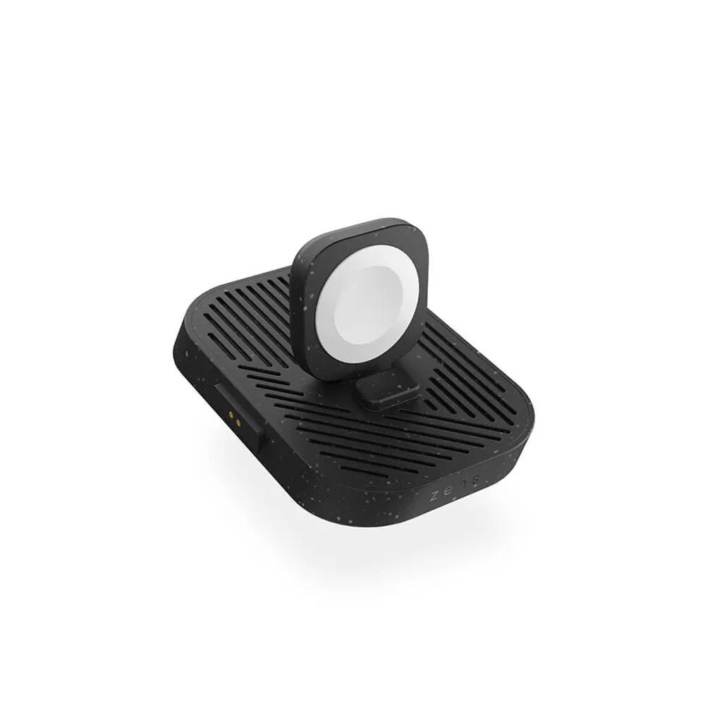 Chargeur Apple Watch Magnétique Zens Modular Extension Certifié MFi Noir