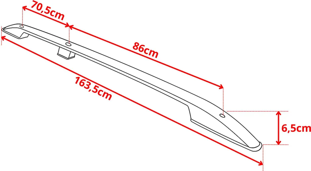 Rouleau de chargement pour barres de toit Berlingo 2 et Partner