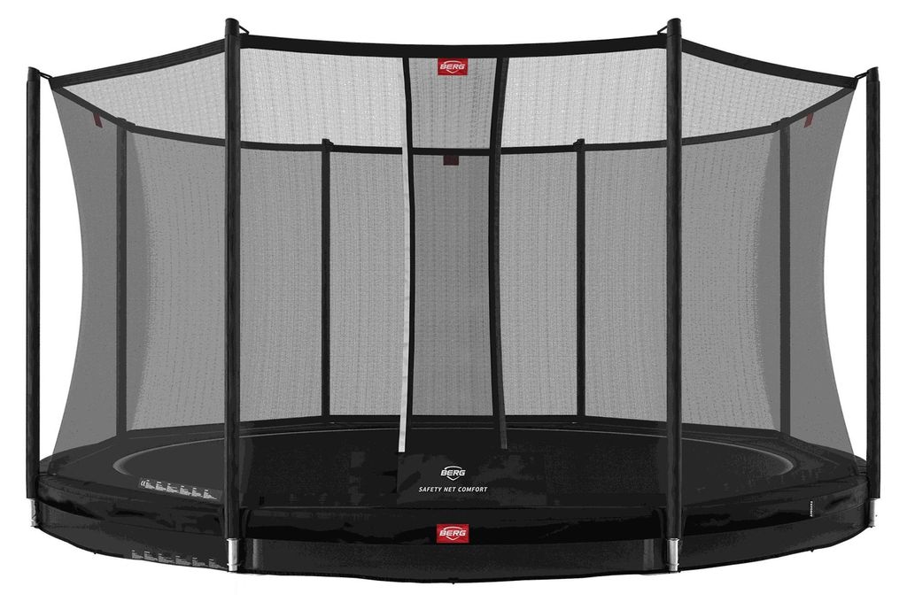 BERG Bodentrampolin Favorit InGround 430 + Sicherheitsnetz Produktbild 