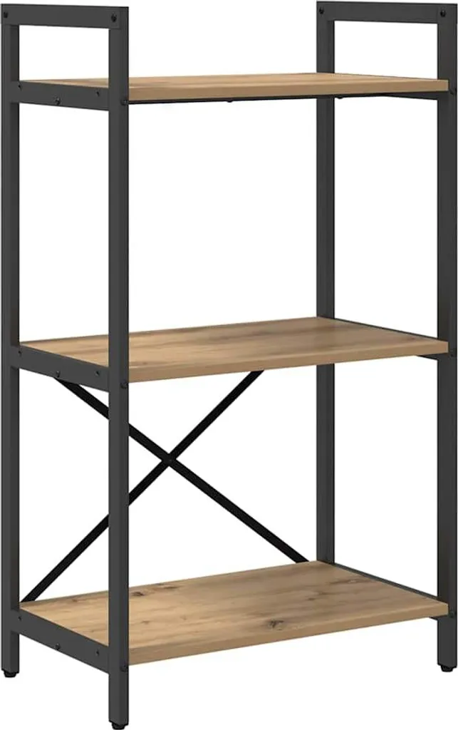 SYFAX™ Libreria Rovere artigianale 56 x 34 x 96 cm Legno multistrato