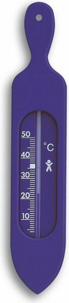 Termometro da bagno analogico, blu Immagine del prodotto 