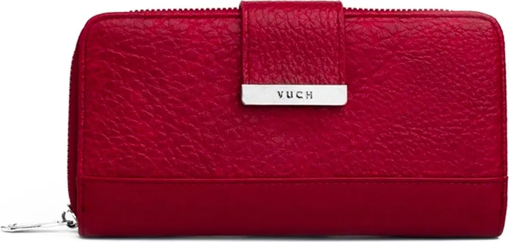 Portafoglio Vuch Qina Donna Rosso | Accessorio Elegante Taglia Unica