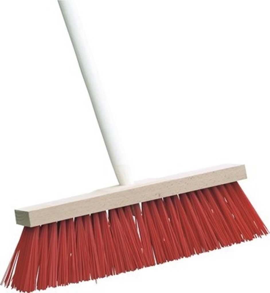 Straßenbesen 40 cm mit Stiel Produktbild 