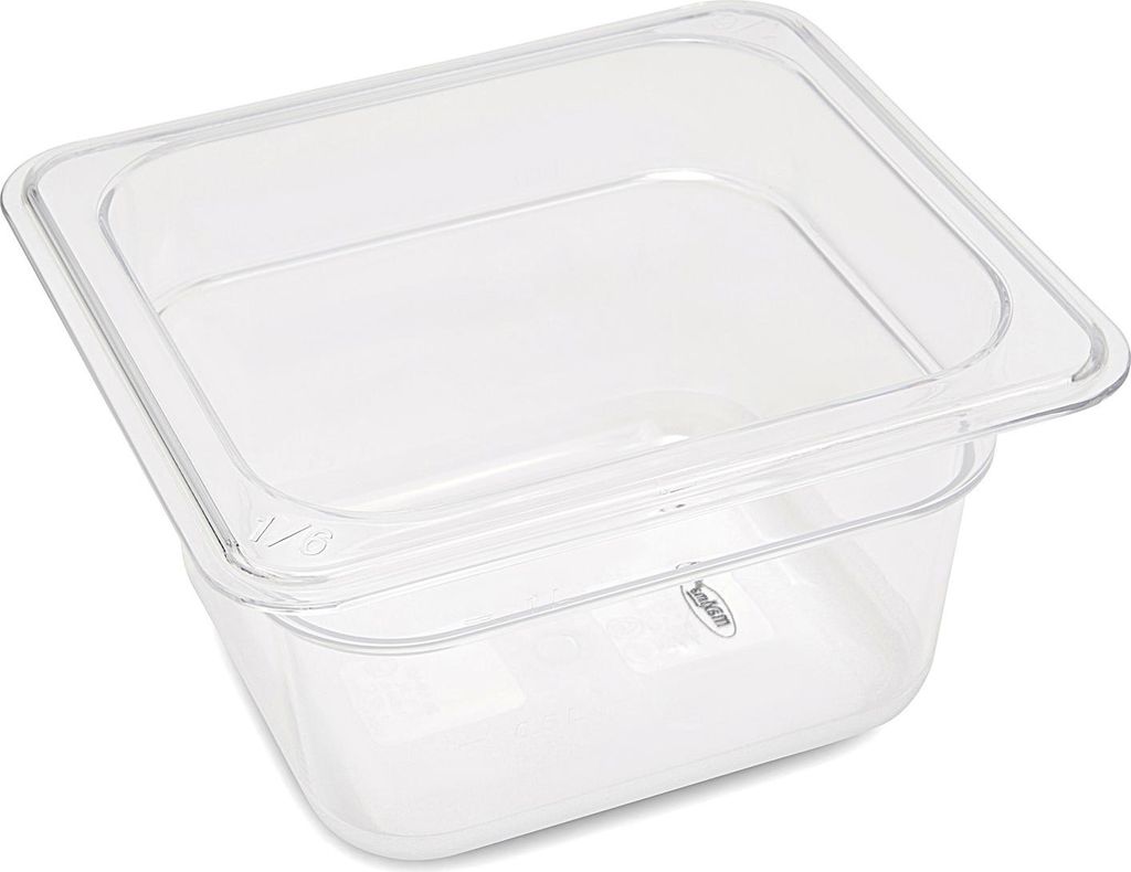 Maxima - Gastro Gastronormbehälter - 1/6 GN - 10 cm Tief - Polycarbonat