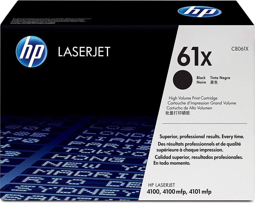 HP 61X - 10000 pagine - Nero - 1 pezzo(i) Immagine del prodotto 