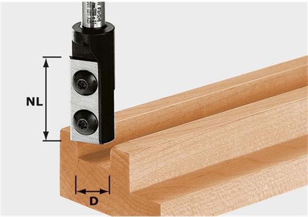 Festool Nutfräser-Wendeplatten HW D1430 S8 492715
