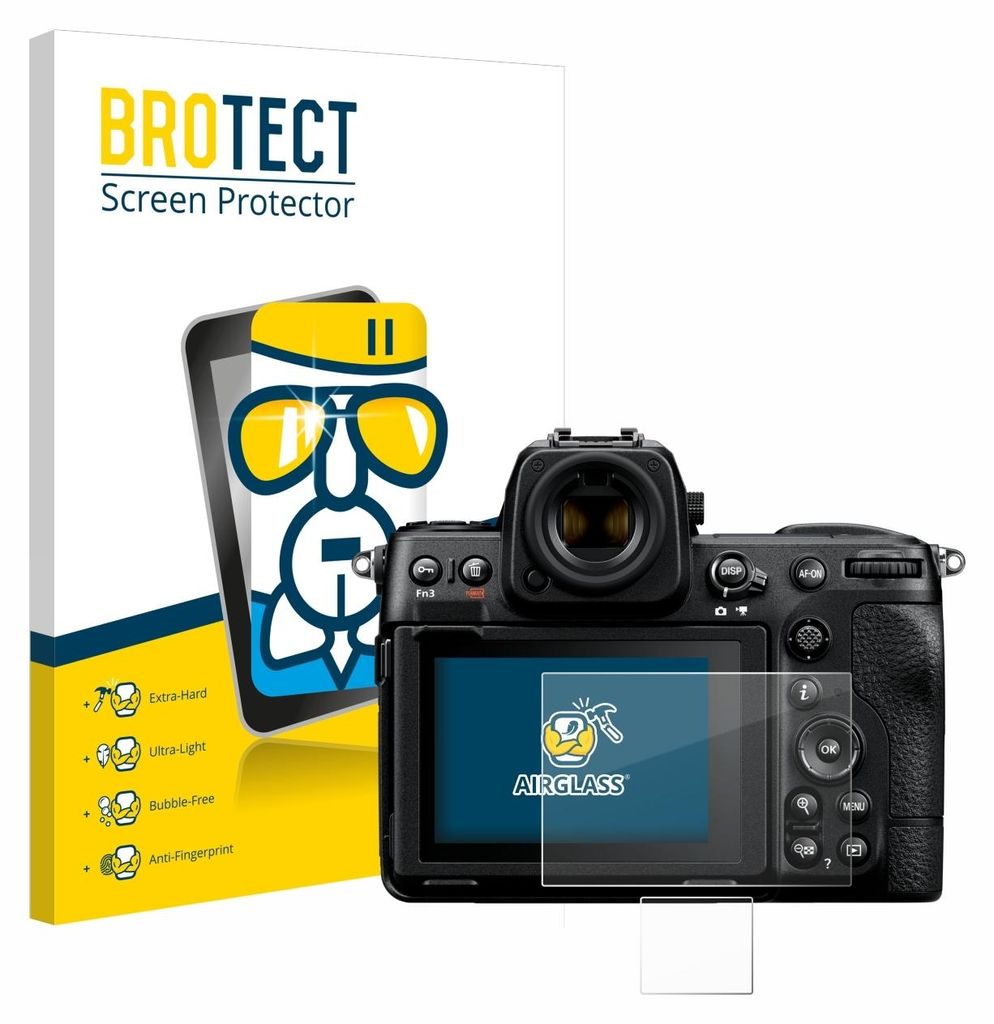 BROTECT Schutzglas für Nikon Z 8 (Display + Produktbild 