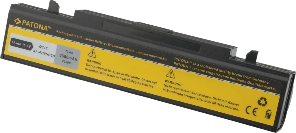 Batterie 6600mAh 11.1V pour Samsung R460 R530 R730 - Performance Li-Ion