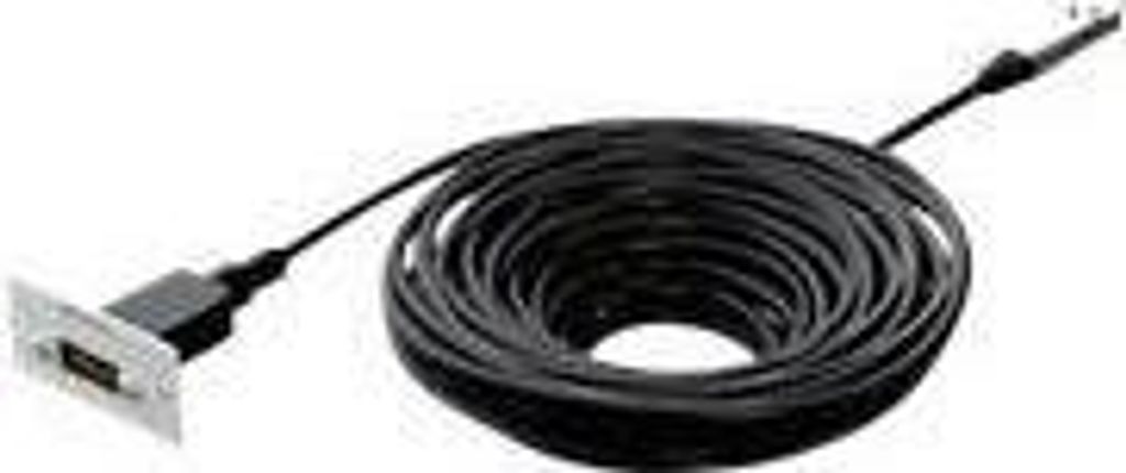 Kindermann Konnect 50 alu - Highspeed - HDMI-Kabel mit Ethernet - HDMI weiblich Paneel montierbar zu 19 pin micro HDMI Type D männlich gerade - 20...