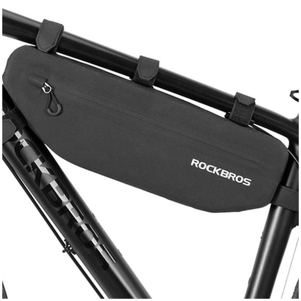 Rockbros AS-043 Borsa da bicicletta per telaio 3l Nero Immagine del prodotto 