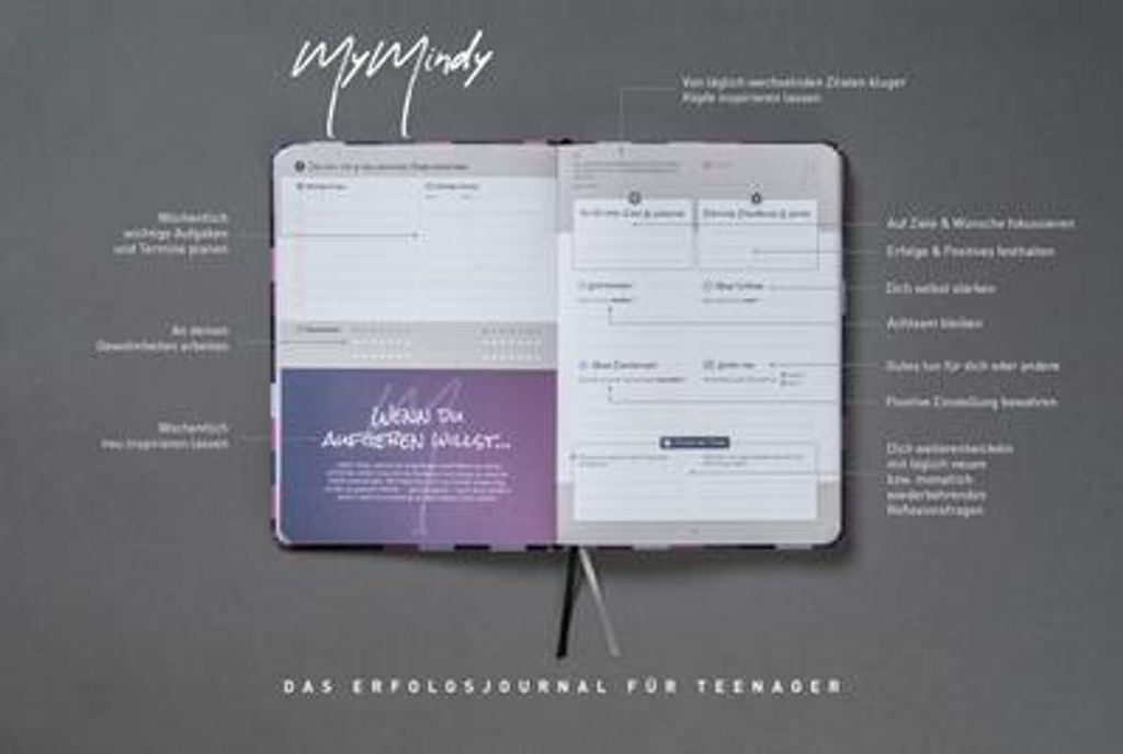 MyMindy Journal, Squary Violet
