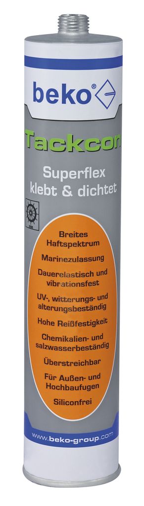 Tackcon 310 ml WEISS Superflex Produktbild 