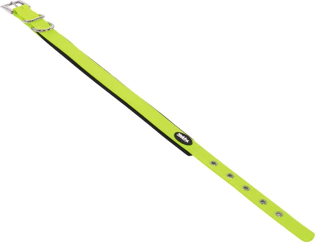 Nobby Cover Collare Cane L 25mm | Impermeabile Giallo Alta Visibilità