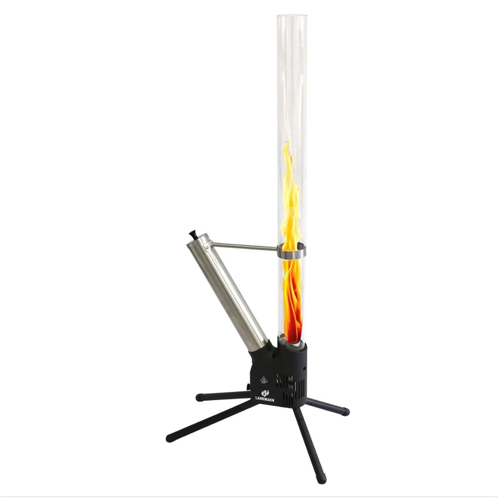 LANDMANN 15330, Nero, Alluminio, Vetro borosilicato, Immagine del prodotto 