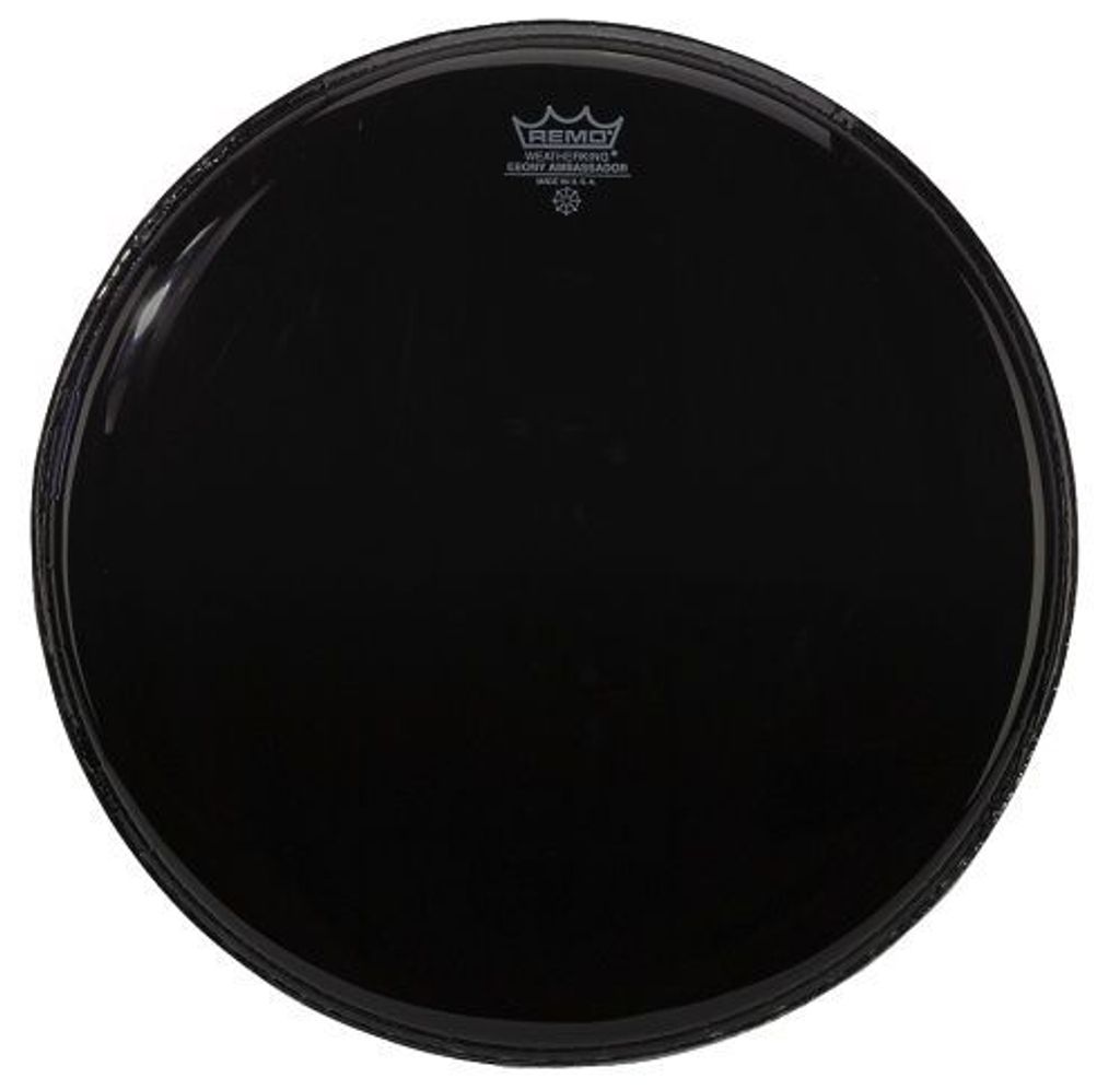 Remo ES-0014-00 Ambassador Ebony 14" Schlagzeugfell